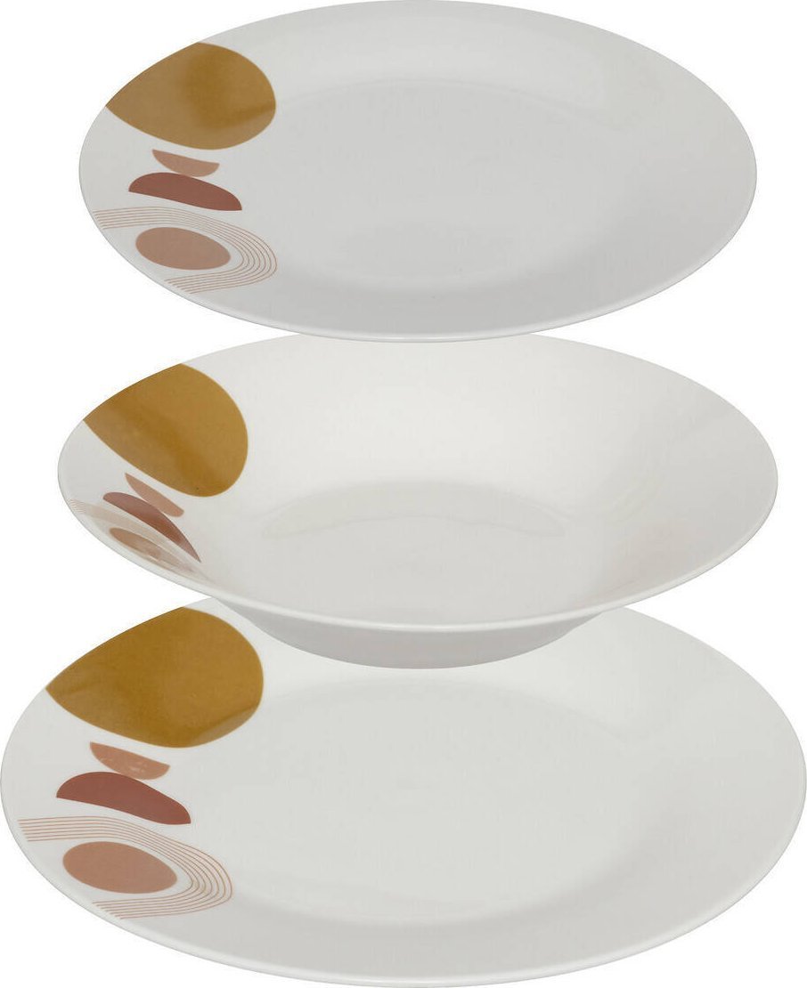 Secret de Gourmet Zestaw obiadowy 6 osób TARA, 18 elementów