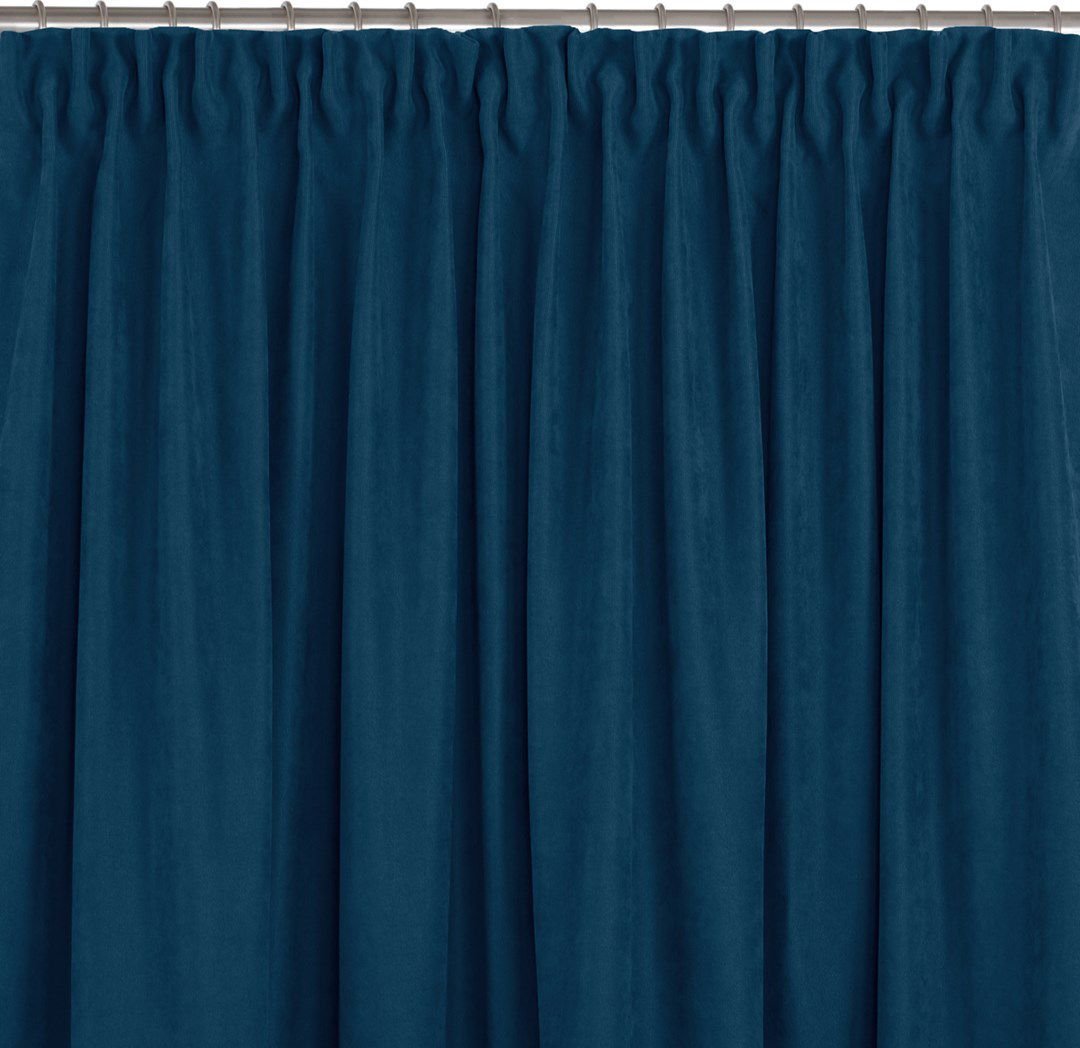 Homede Zasłona MILANA indygo szenila 136x300 HOMEDE