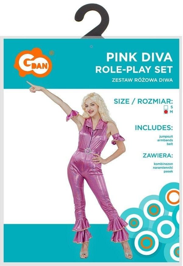 GoDan Strój dla dorosłych Różowa Diwa rozm. M