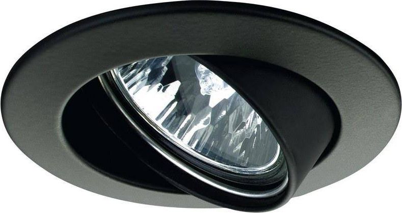 Paulmann Oprawa wbudowana, ruchoma 51mm czarna downlight LED 12V
