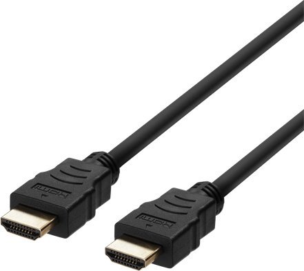 Kabel Deltaco HDMI - HDMI 1m czarny (HU-10)