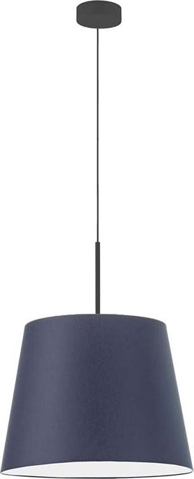 Lampa wisząca Lumes Regulowany żyrandol z abażurem na czarnym stelażu - EX877-Saro - 18 kolorów Różowy