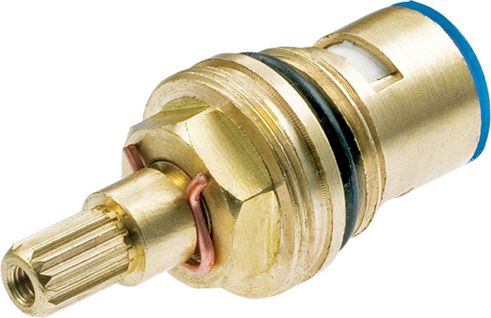 Perfexim Głowica ceramiczna do baterii dwuuchwytowych niebieska 1/2" (35-302-0001-100)