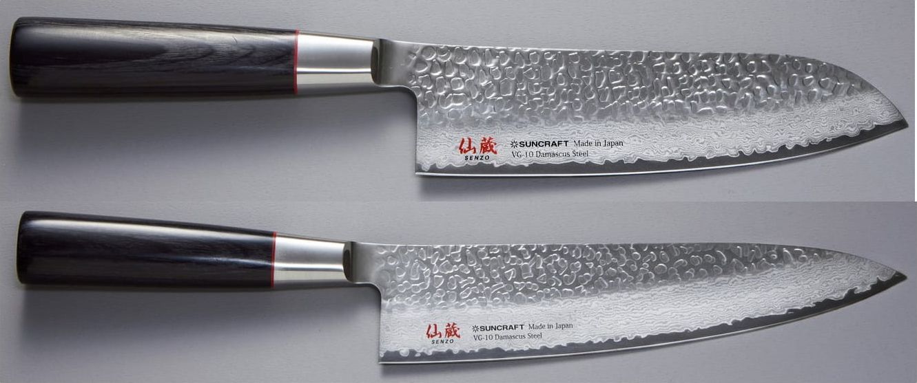 Suncraft Zestaw noży Suncraft Senzo Classic w pudełku ozdobnym: [SZ_0504]