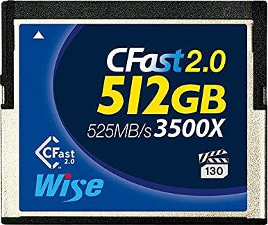 Karta Wise Advanced Blue 3500X CFast 512 GB (WI-CFAST-5120)