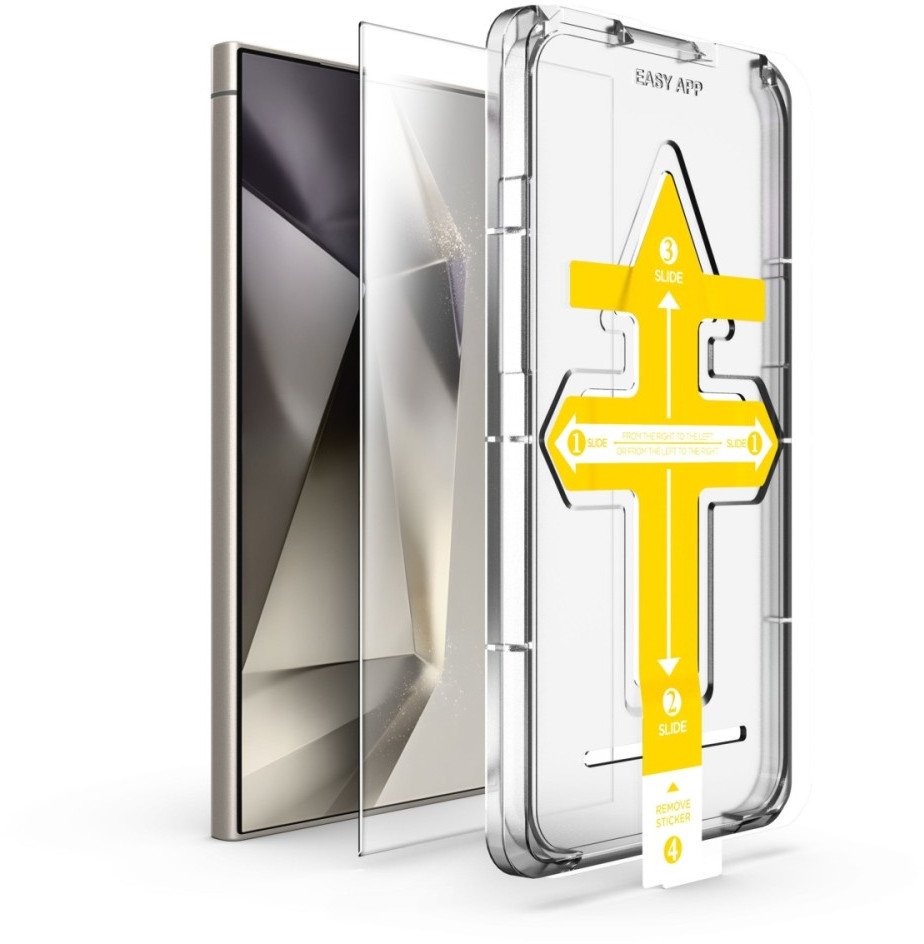 Szkło hartowane Supero z aplikatorem do Samsung Galaxy S25 Ultra, przezroczyste