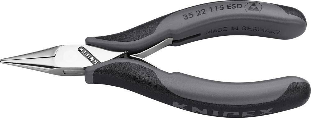 Knipex Knipex 3522115 ESD Szczypce Precyzyjne Półokrągłe