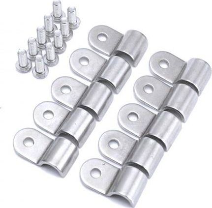 TurboWorks Uchwyt mocujący przewody powietrza, hamulcowe, elektryczne 3/16"