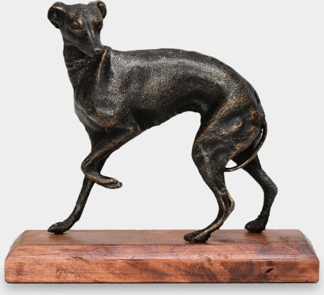 rzezbyzbrazu Chart Polski Rzeźba Żeliwna na Drewnianej Podstawie