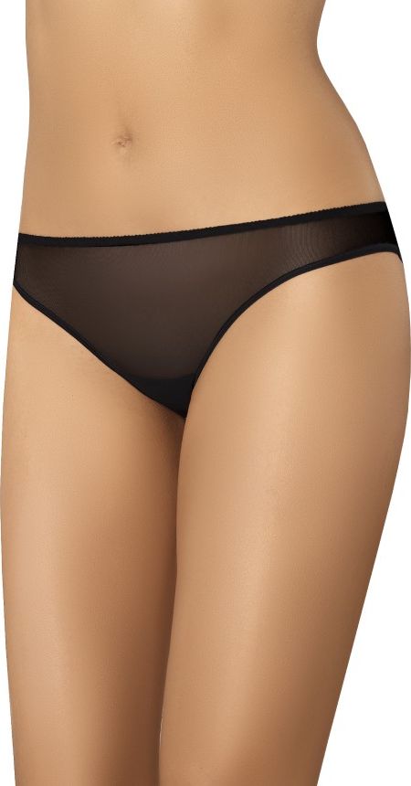 Teyli Majtki damskie siateczkowe Agil czarne S Czarny