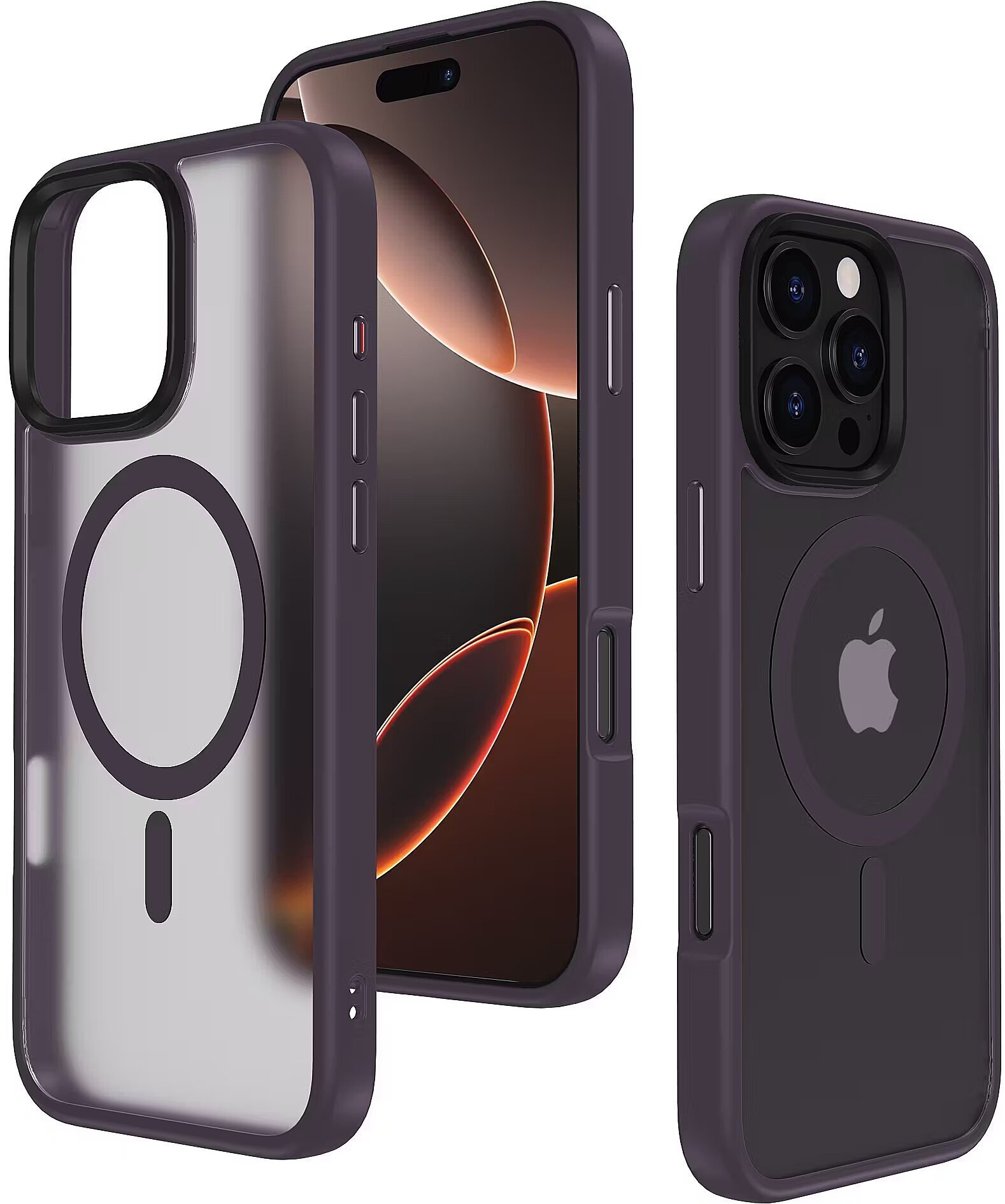 Mocco Signature MagSafe Back Case for Apple iPhone 16 Pro