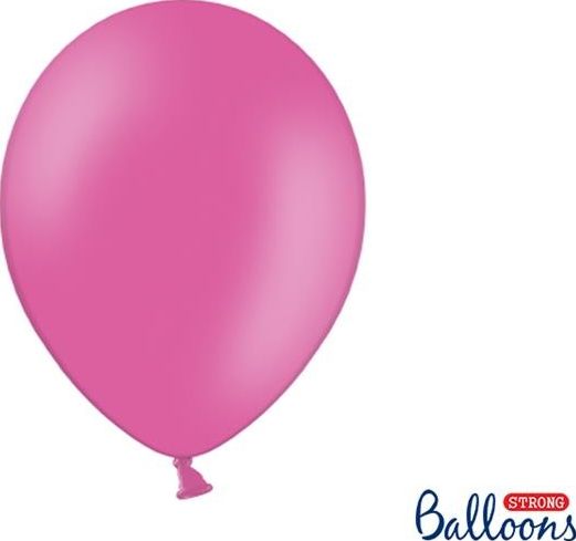 Party Deco Balony Strong, pastelowy ciemnoróżowy, 30 cm, 100 szt uniwersalny
