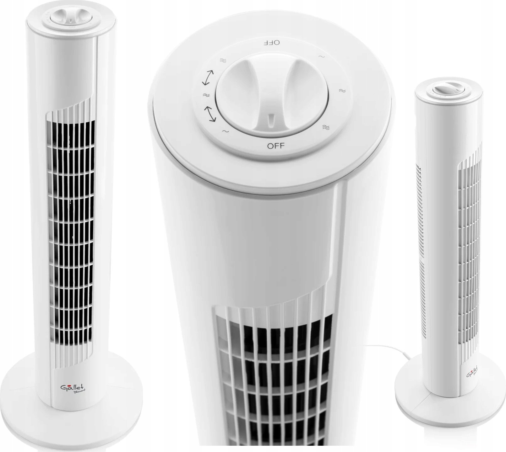 Wentylator Eta ETA | GALVEN73T | Tower Fan | Baltas | Diameter N/A cm | Greičių skaičius 3 | Oscillation | 45 W | No