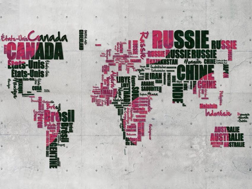 DecoNest Fototapeta - Świat podróży - 200X154