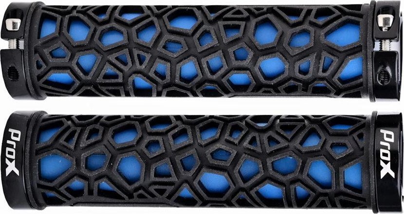 Prox CHWYTY KIEROWNICY PROX GP-53 130MM SKRĘCANE Wybierz kolor: Niebieski/Czarny