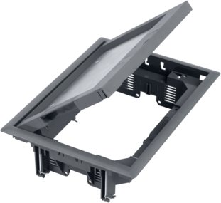 Kontakt-Simon Simon Connect Puszka podłogowa 8x K45 lub 4x SIMON500 z pokrywą 12mm s