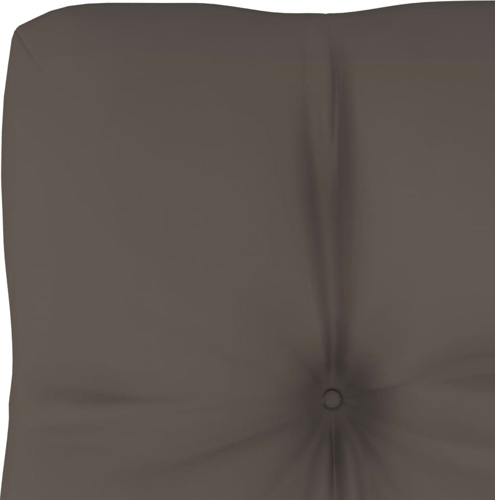 vidaXL Poduszka na sofę z palet, kolor taupe 50x40x12 cm (314431)