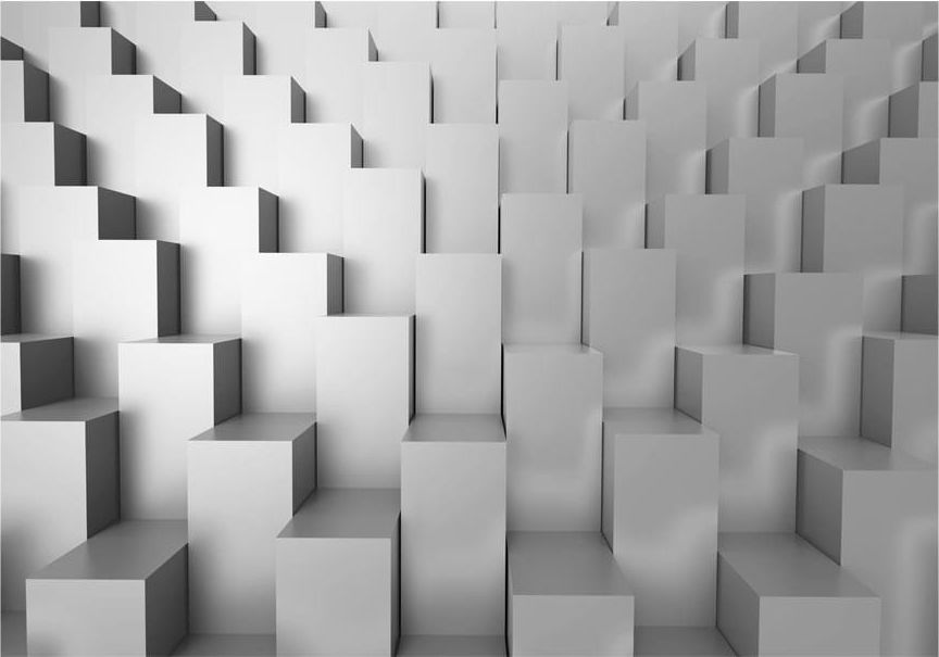 DecoNest Fototapeta - Świątynia abstrakcji - 150X105