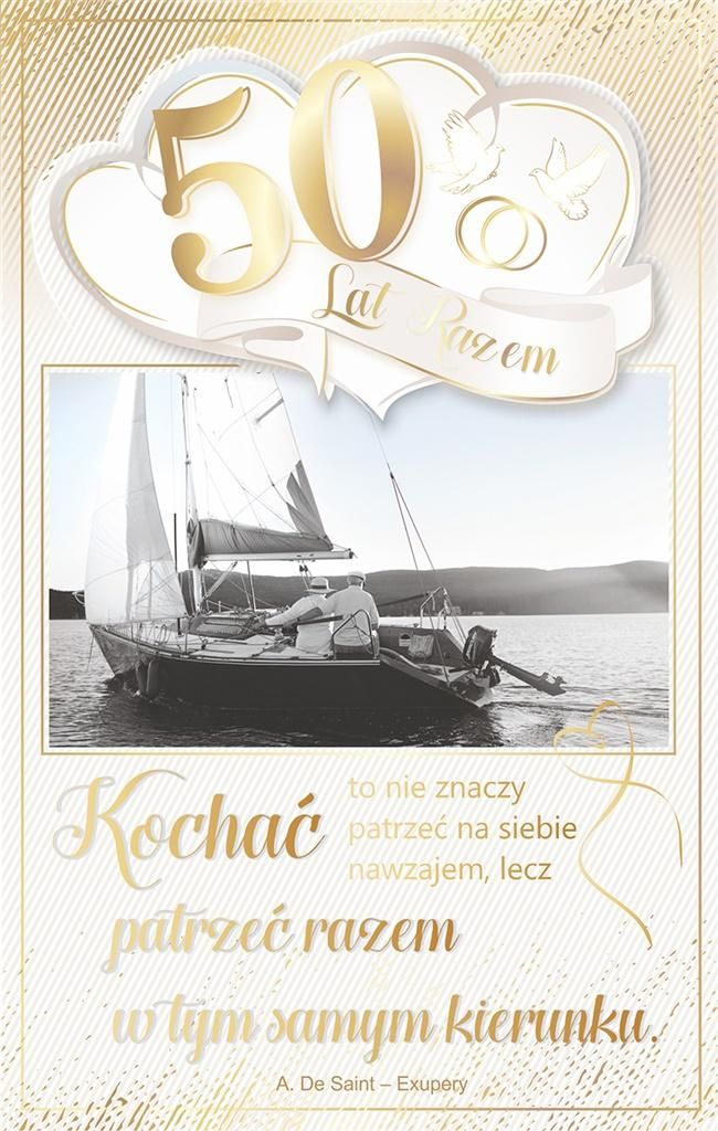 AB Card Kartka okolicznościowa Rocznica Ślubu RS01