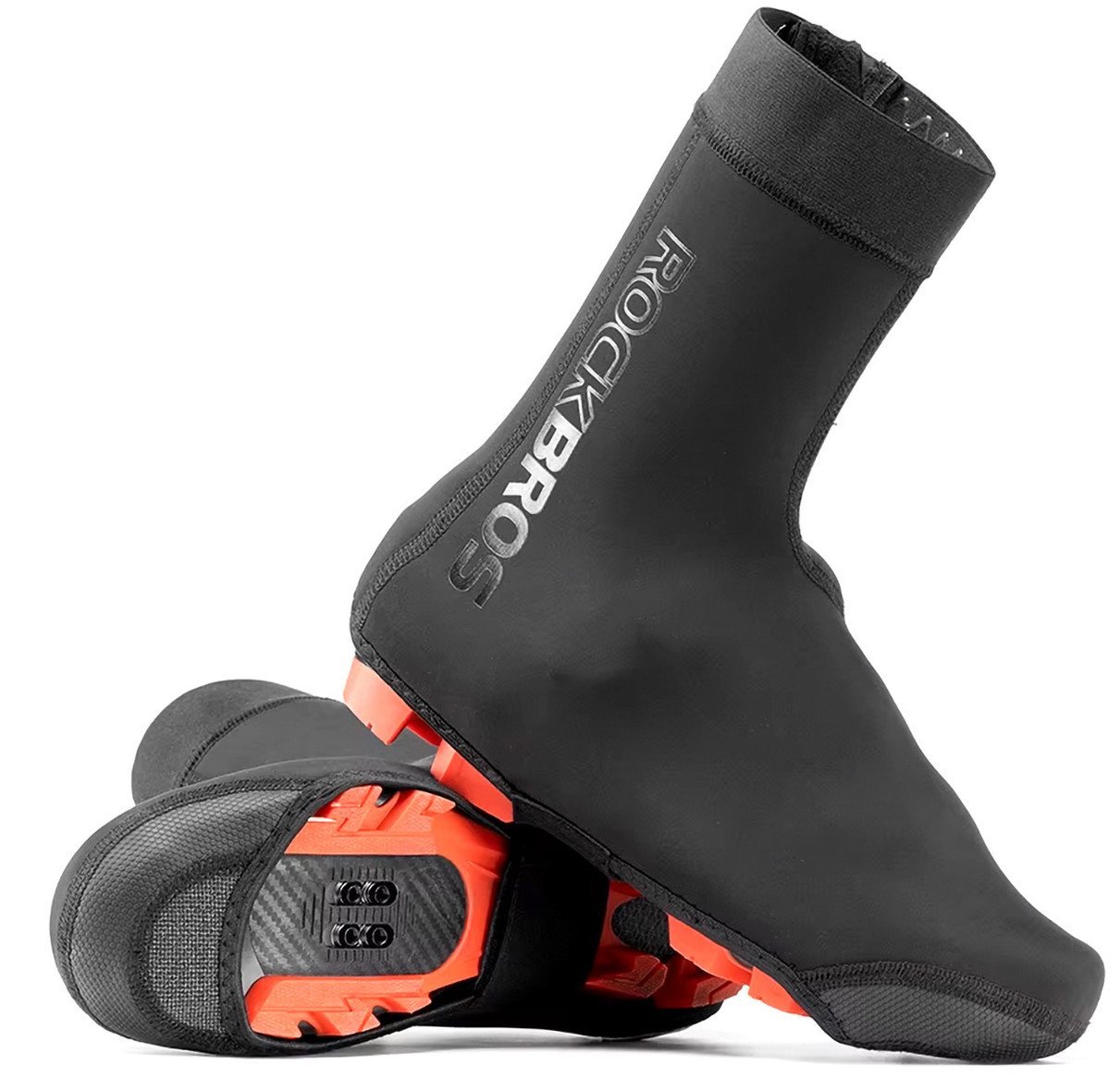 Ochraniacze osłony na buty kolarskie rozmiar XL 45-46 - czarne Ochraniacze osłony na buty kolarskie rozmiar XL 45-46 - czarne