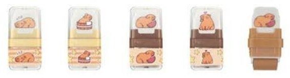 Gumka 2w1 z rolką do zbierania (24szt)