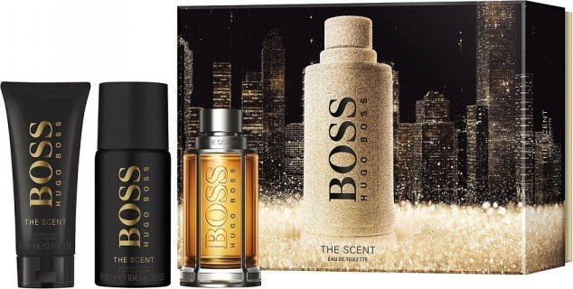 Hugo Boss SET HUGO BOSS The Scent For Man EDT spray 100ml + DEO spray 150ml + SHOWER GEL 100ml