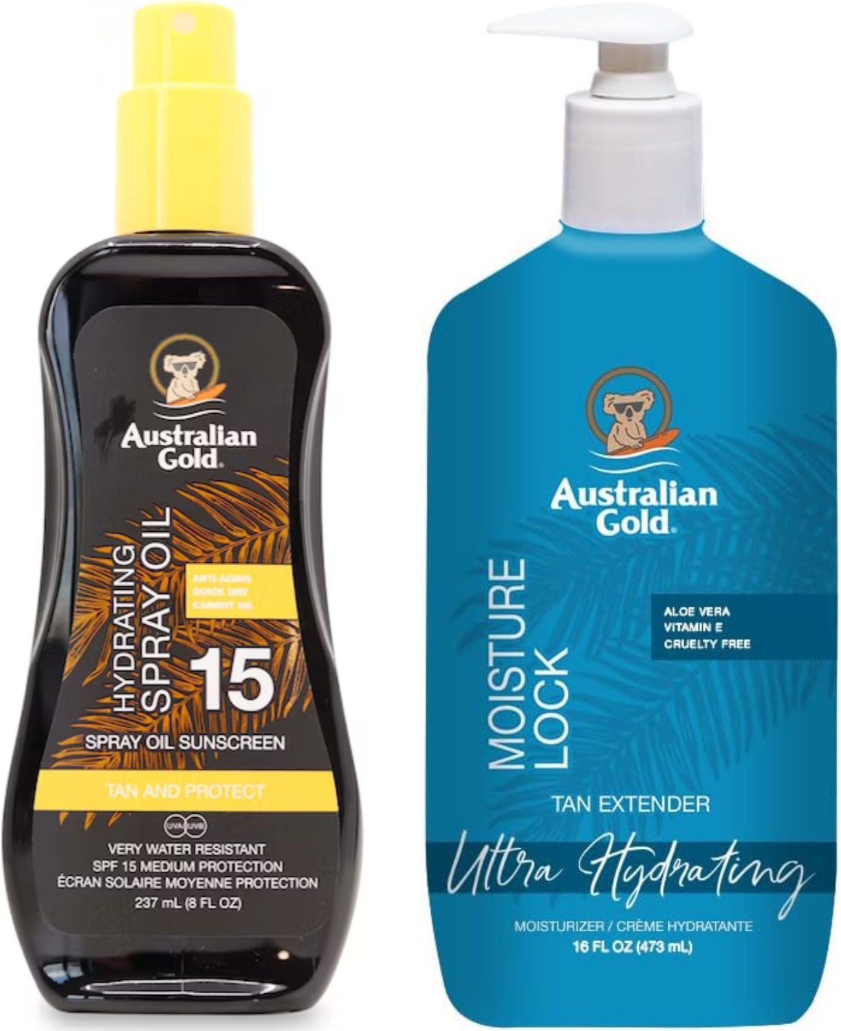 Australian Gold SPF15 Olejek W Sprayu + Moisture Lock 473ml