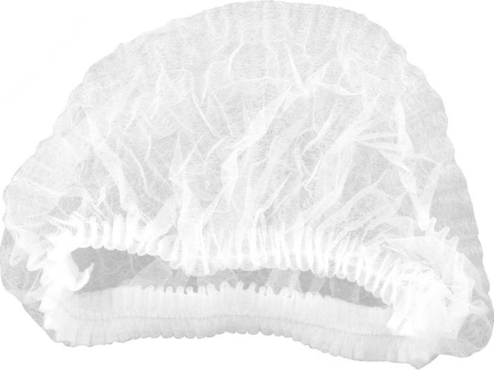 4FOOD 4FOOD CLIP 2 - Czepek gumkowy, 100 sztuk Biały