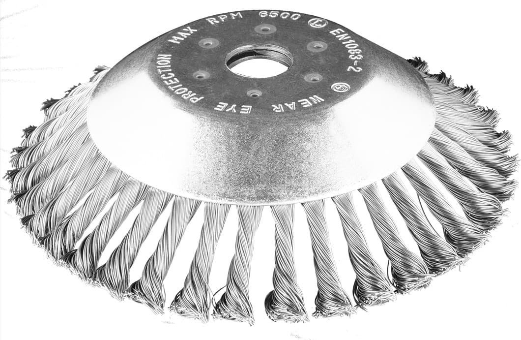 Graphite Szczotka druciana do kosy spalinowej 200 x 25,4 mm 55H101