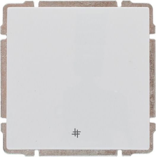 KOS Łącznik krzyżowy KOS66 pojedynczy biały (660417)