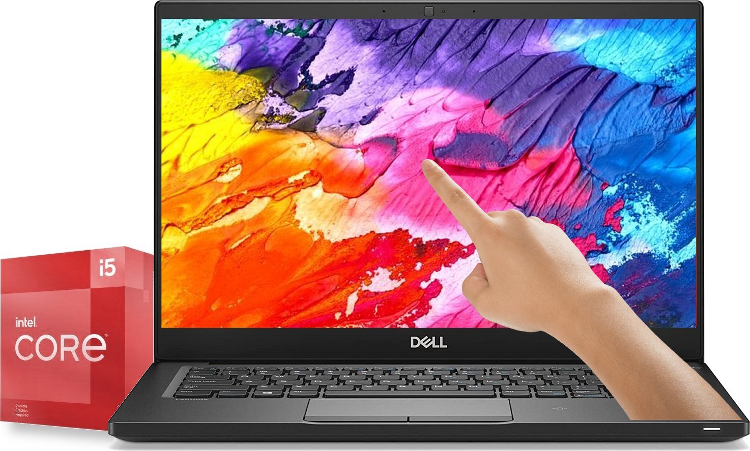 Laptop Dell 7390 i5 8GB DDR4 512SSD USB-C KAM TOUCH W10