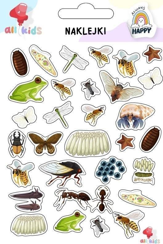 Naklejki dla dzieci Owady