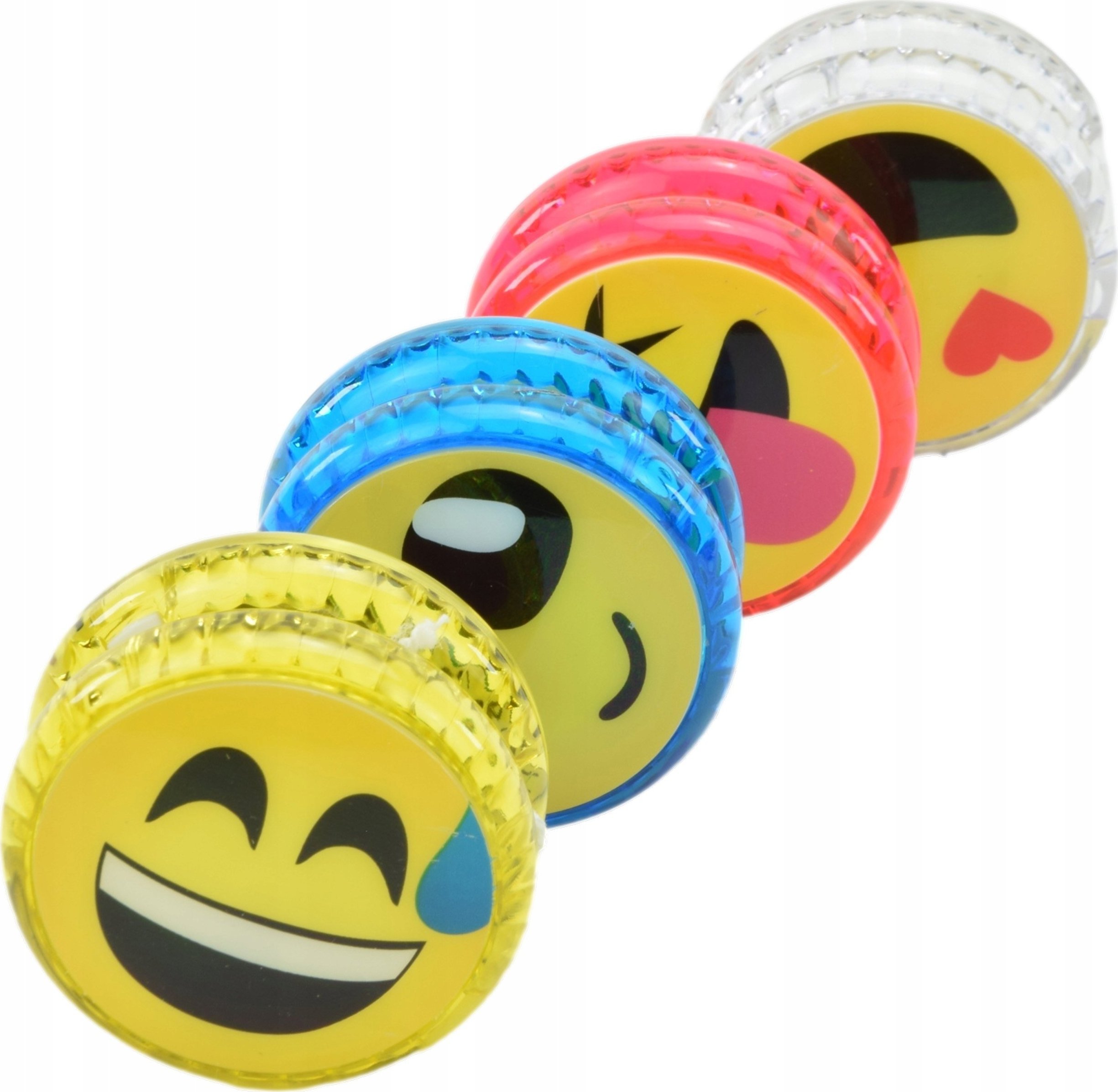 Skleplolki JOJO EMOJI KOLOROWE SZNUREK WESOŁE BUŹKI ŚWIECĄCE