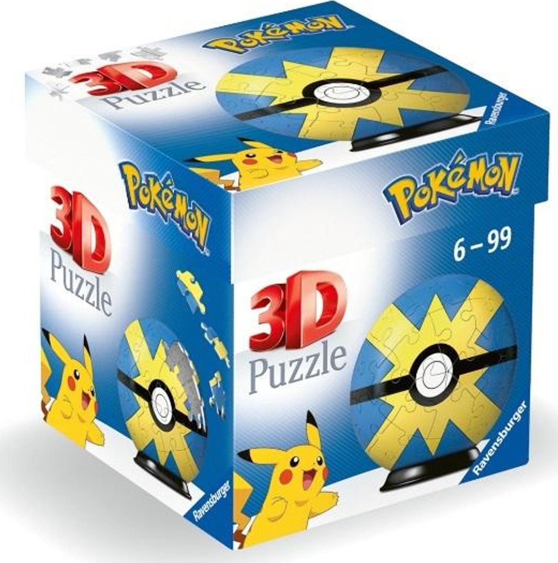 Ravensburger Puzzle 3D Kula Pokemon Quick Ball