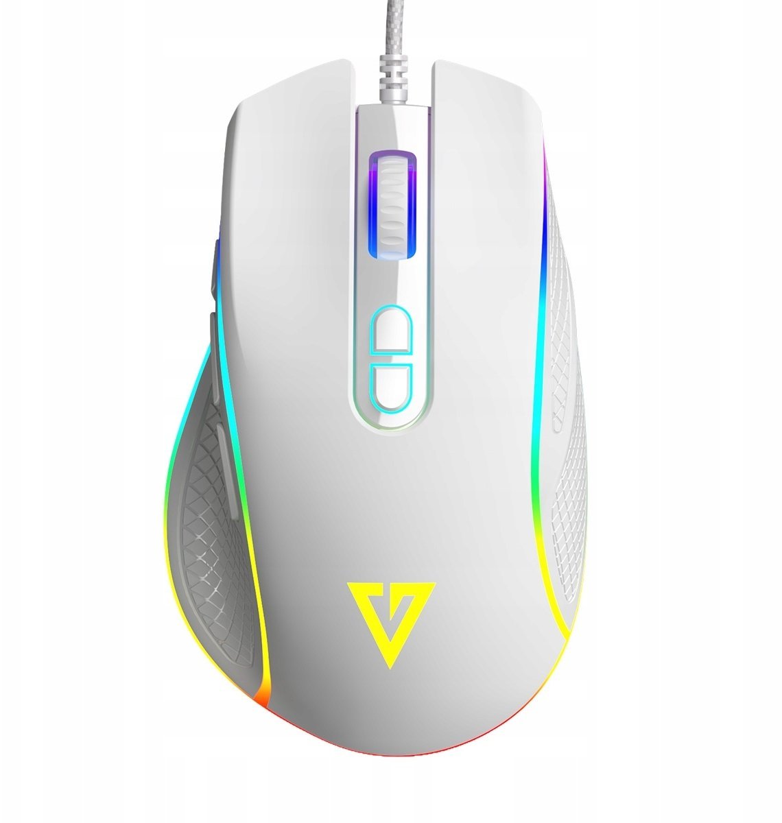 MODECOM VOLCANO VELES BIAŁA PRZEWODOWA MYSZ OPTYCZNA