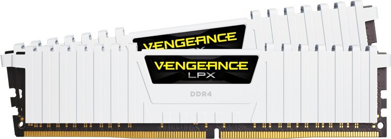 Pamięć Corsair Vengeance LPX, DDR4, 16 GB, 3200MHz, CL16 (CMK16GX4M2B3200C16W)