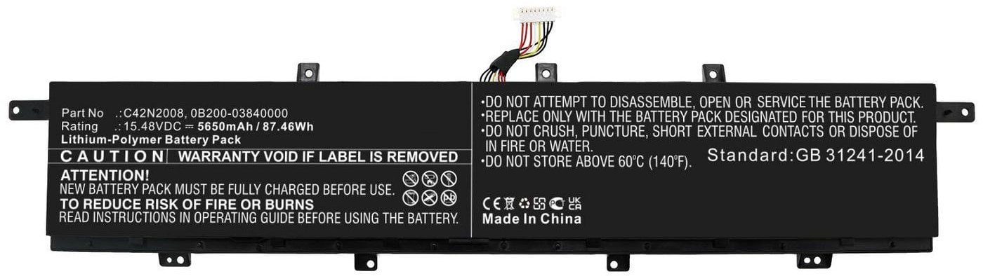 Battery 87.46Wh Li-Polymer