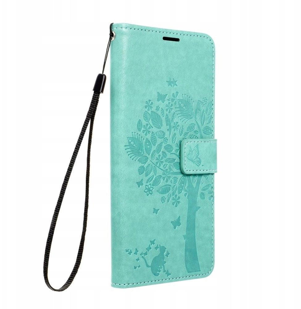 OEM Kabura MEZZO Book do MOTOROLA G06 drewniany zielony