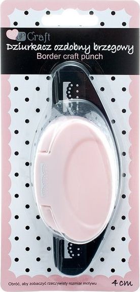 Artequipment DP CRAFT DZIURKACZ OZDOBNY BRZEGOWY 4CM KORONKA uniw