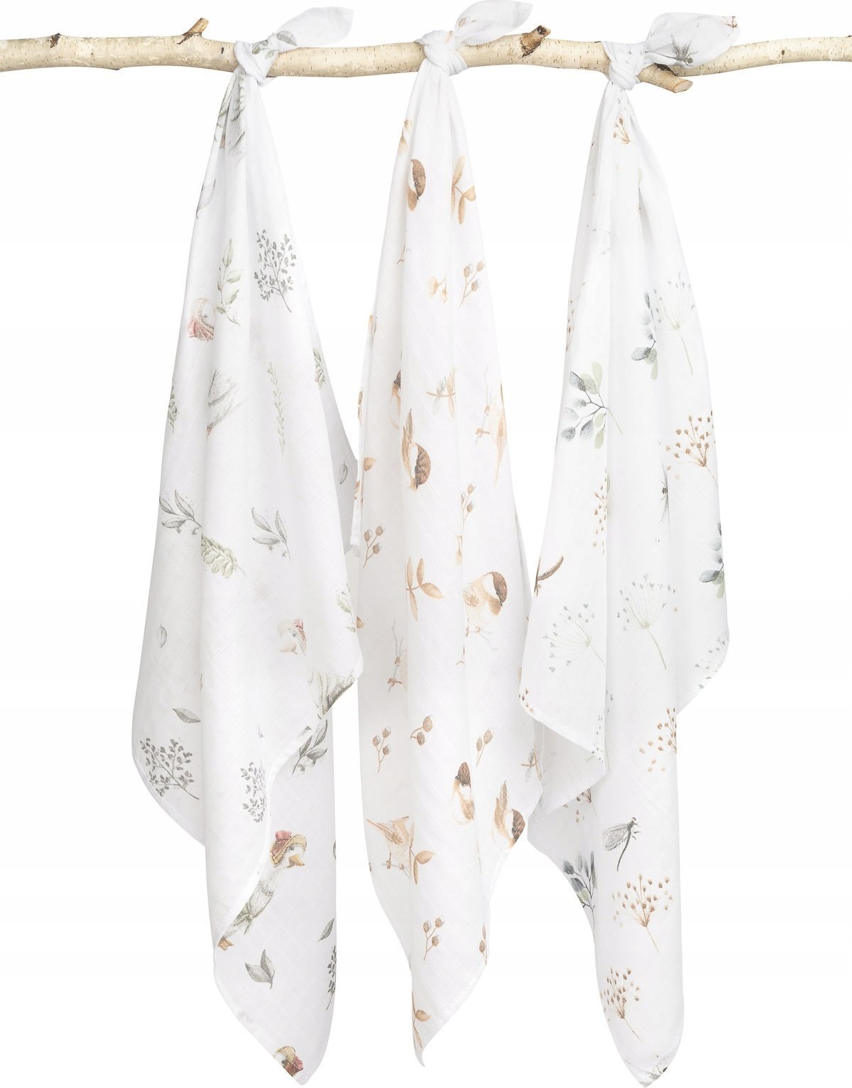 Sensillo PIELUCHA MUŚLINOWA BIAŁY (Opak - 3 szt)