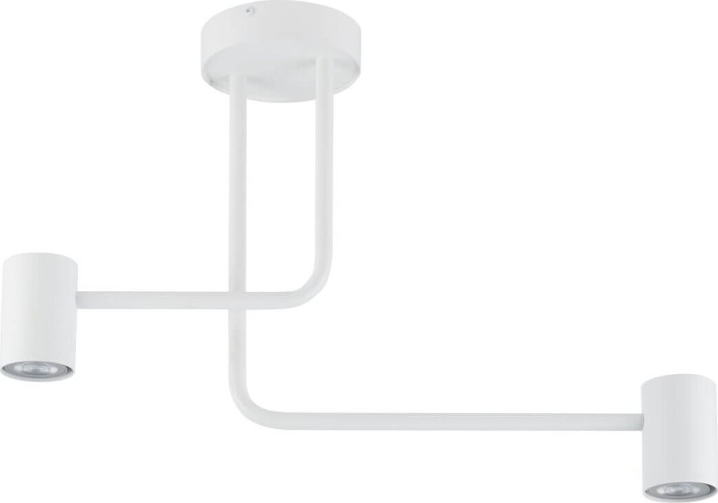 Lampa sufitowa Sigma Jadalniana lampa sufitowa Luis nad stół metalowa biała