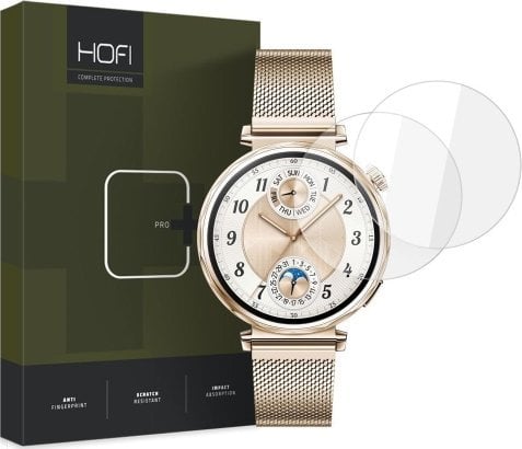 Hofi Szkło hartowane Hofi Glass Pro+ Huawei Watch GT 5 41mm Clear [2 PACK]