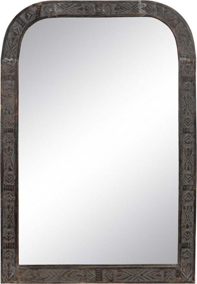 Bigbuy Home Lustro ścienne 77 x 3 x 113 cm Drewno Brązowy