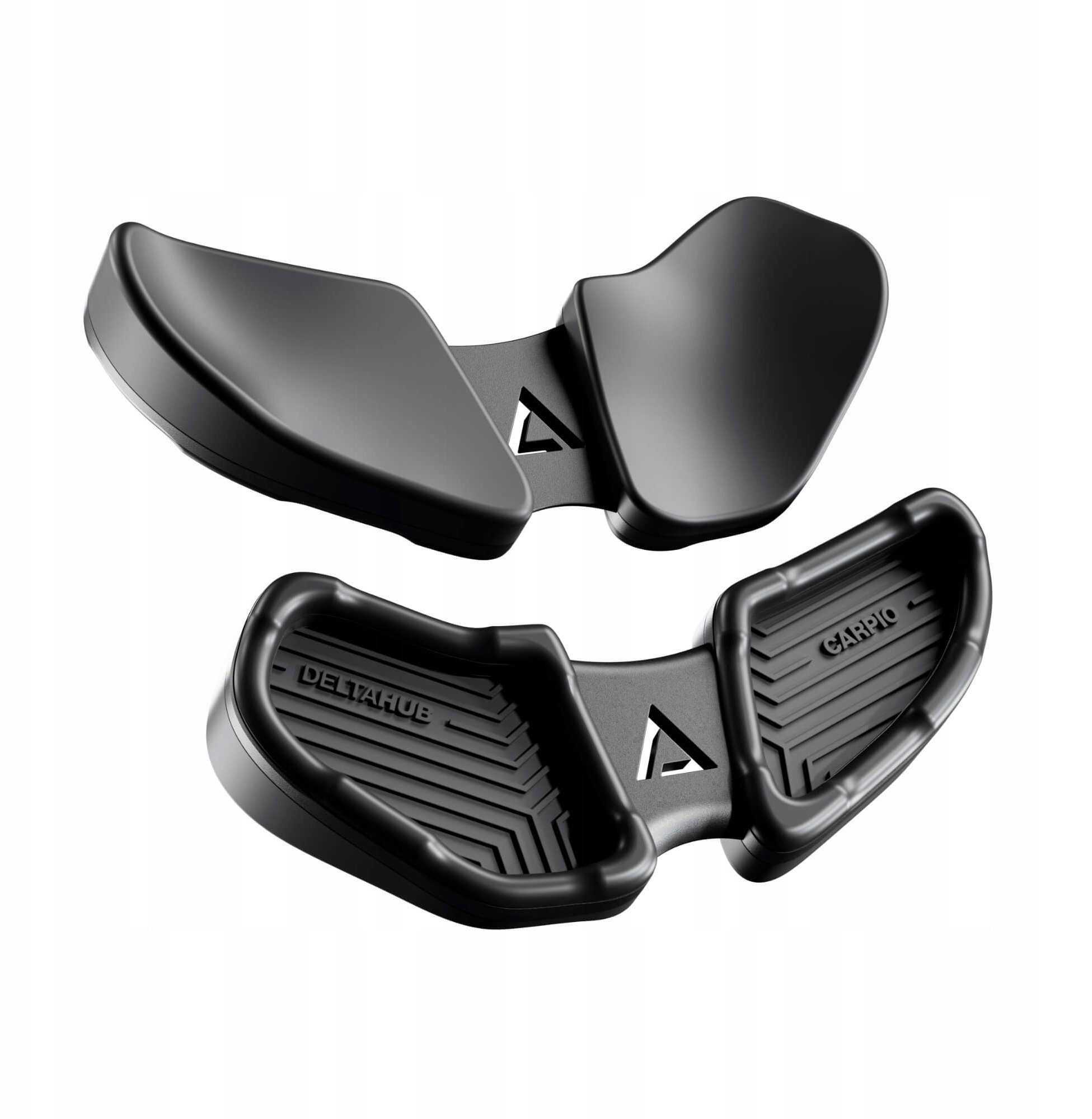 Deltahub - Carpio V2 - Ergonomiczna Podkładka pod Nadgarstek do Myszki S Czarny Prawa