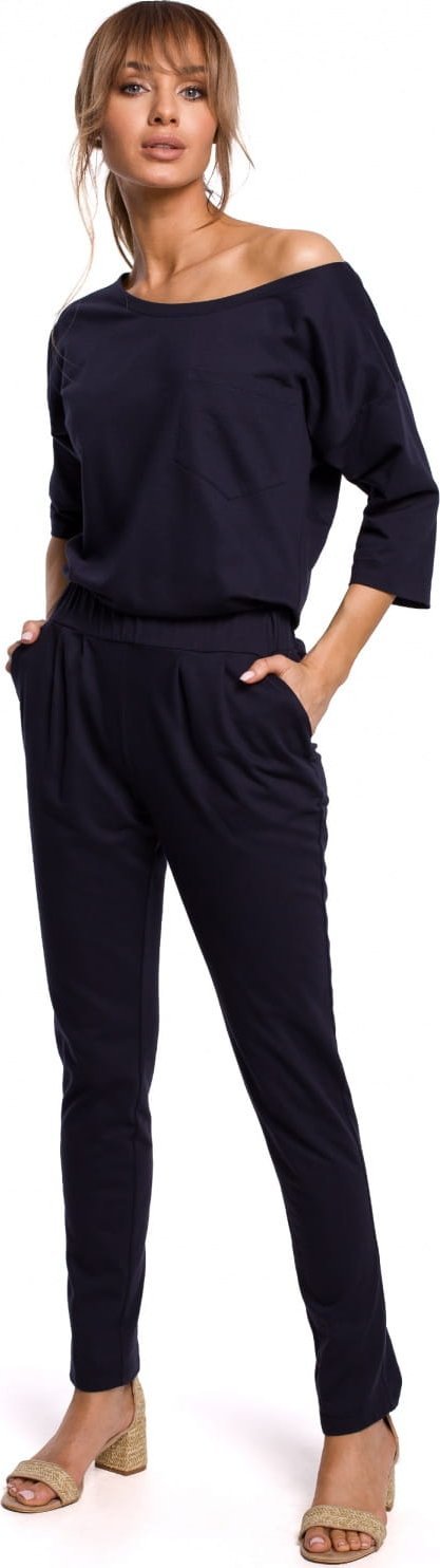 MOE Kombinezon Damski Model MOE497 Navy