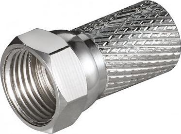 Goobay Wtyczka F wkręcana 7,0 mm