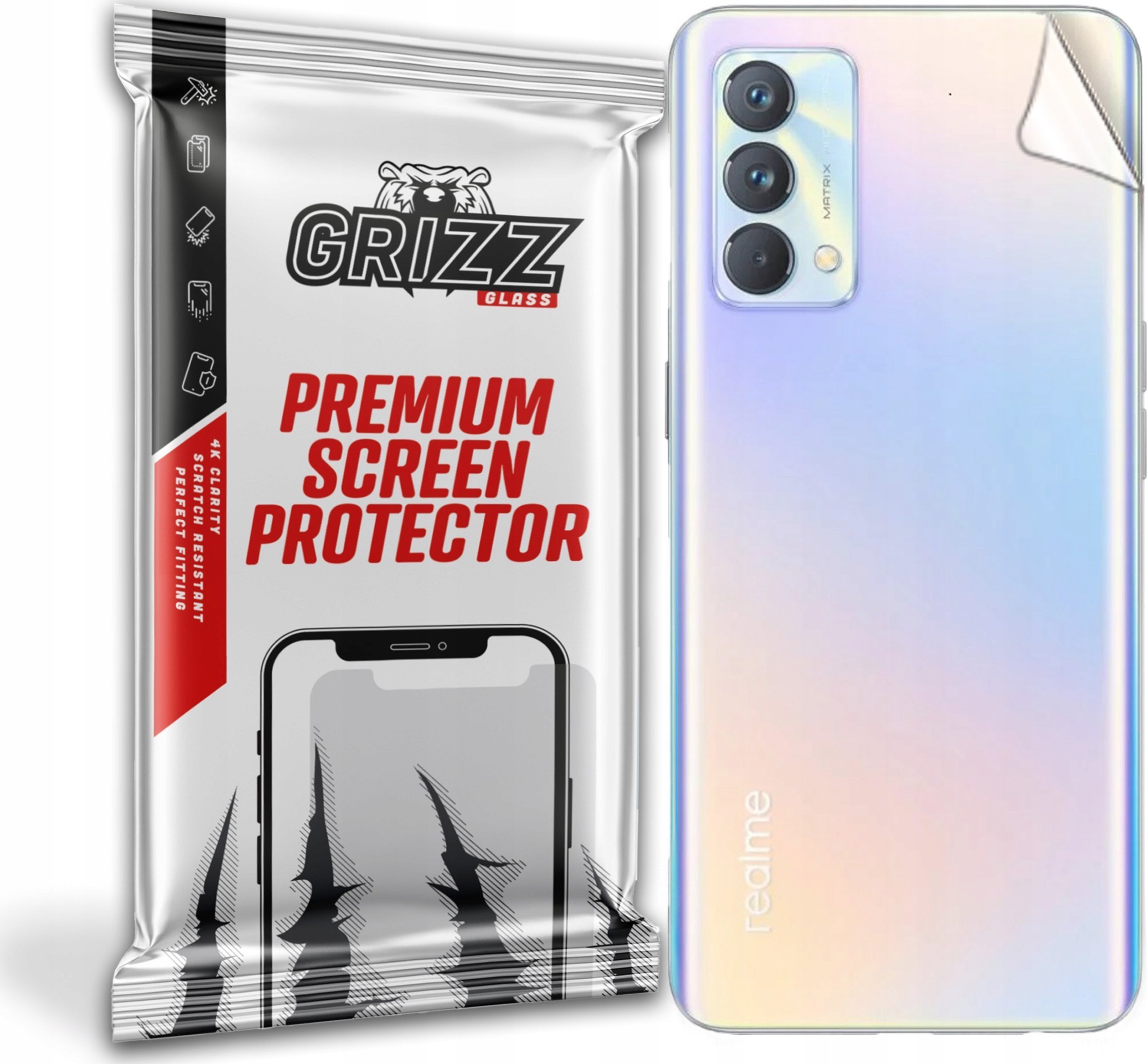 GrizzGlass Folia na tył Grizz Realme GT Master