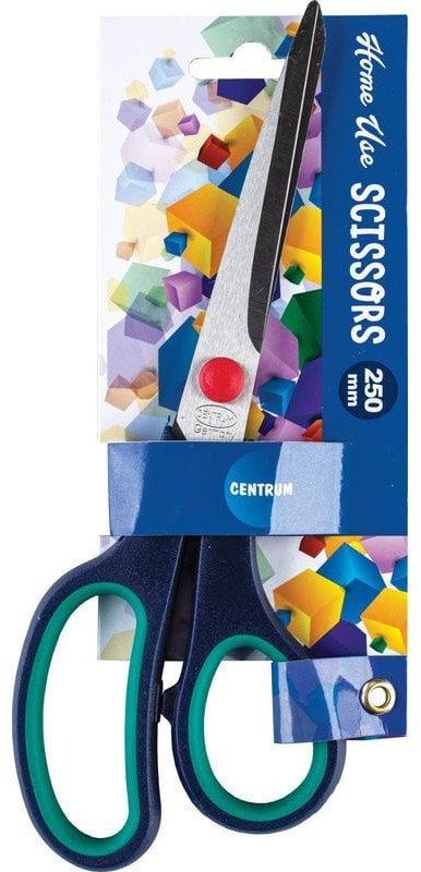 Centrum Nożyczki 250mm CENTRUM HOME USE 80805 zielony gumowany