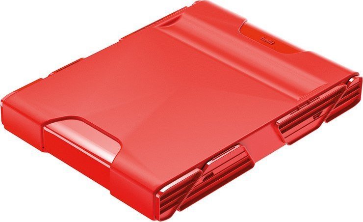 HELIT Szuflada HELIT Mobil czerwona - 2 szufladki