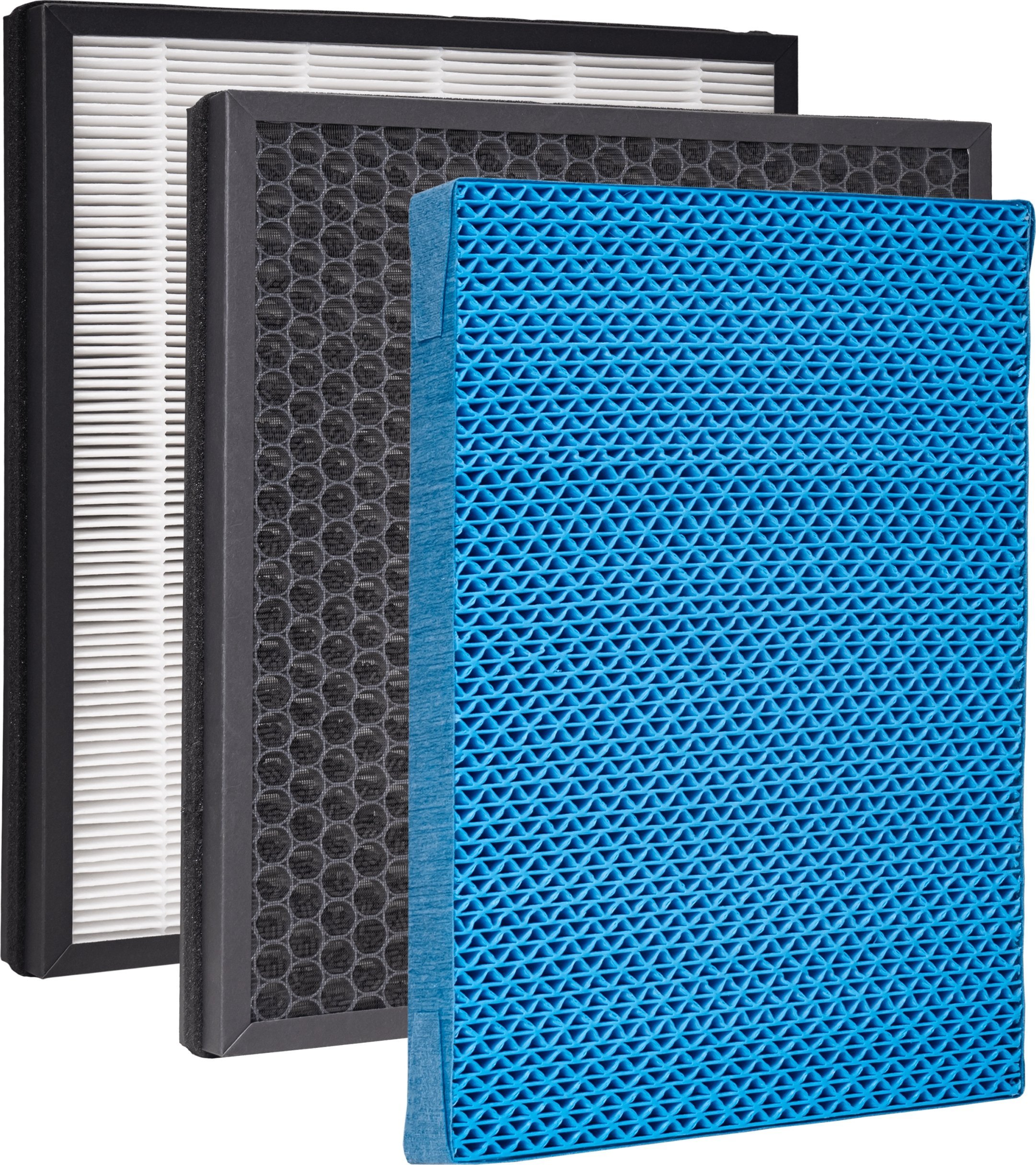 Zeyxo Komplet filtrów AC4158/00 + AC4155/01 do nawilżacza i oczyszczacza PHILIPS AC4080 FA24